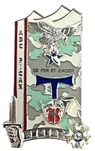 PICAN,ADC, 366° Promo ENSOA, 13 BCA, 27 DIM  matriculé, façon Argenté  B.By 5853 - Imagen 1 de 3