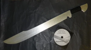 Commando Training Sword FMA Practice Kali Martial Arts Equipment Supply DVD - Picture 1 of 2