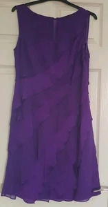 Sweet Little Cadbury Purple Prom Dress Size 10 Coast - Picture 1 of 5