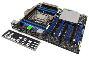 ASUS P9X79-E WS Intel X79 ATX Workstation Motherboard w/ i7-3930K 3.20GHz CPU - Picture 1 of 15