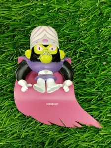 Vintage Powerpuff Girls Mojo Jojo Vinyl Action Figure Cartoon Network 2.5" Cape - Picture 1 of 5