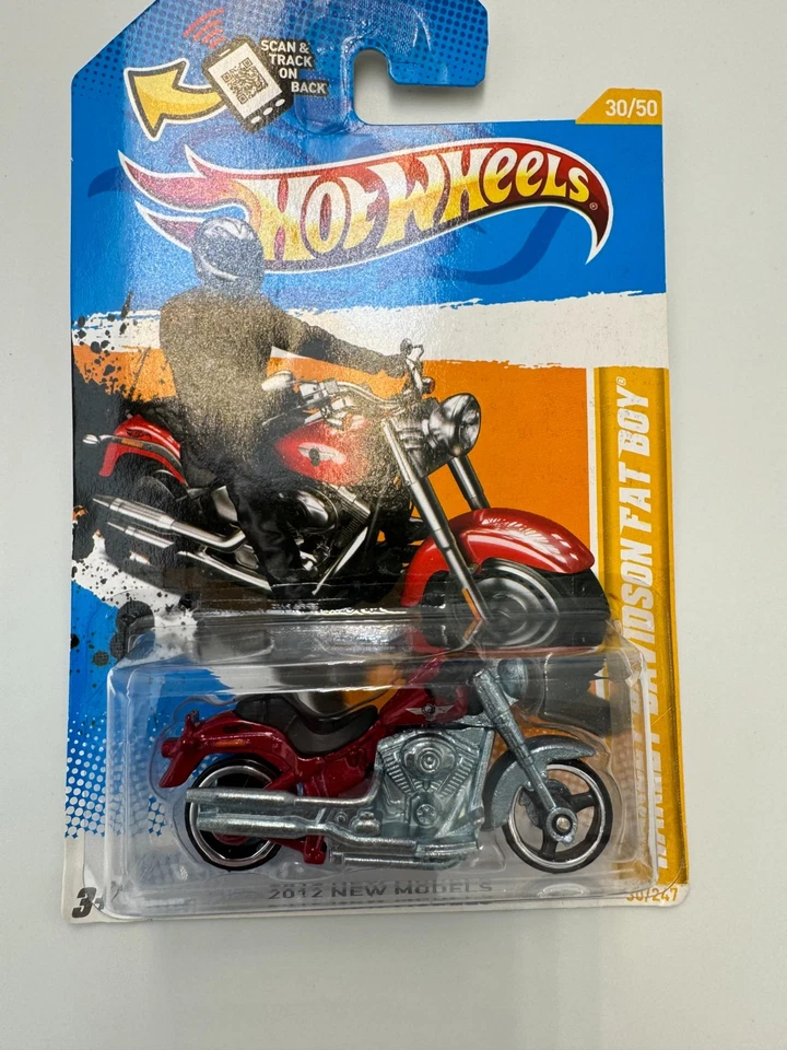 Hot Wheels Harley Davidson Fat Boy 2012 nuevos modelos #30/50  Foto 1 de 1