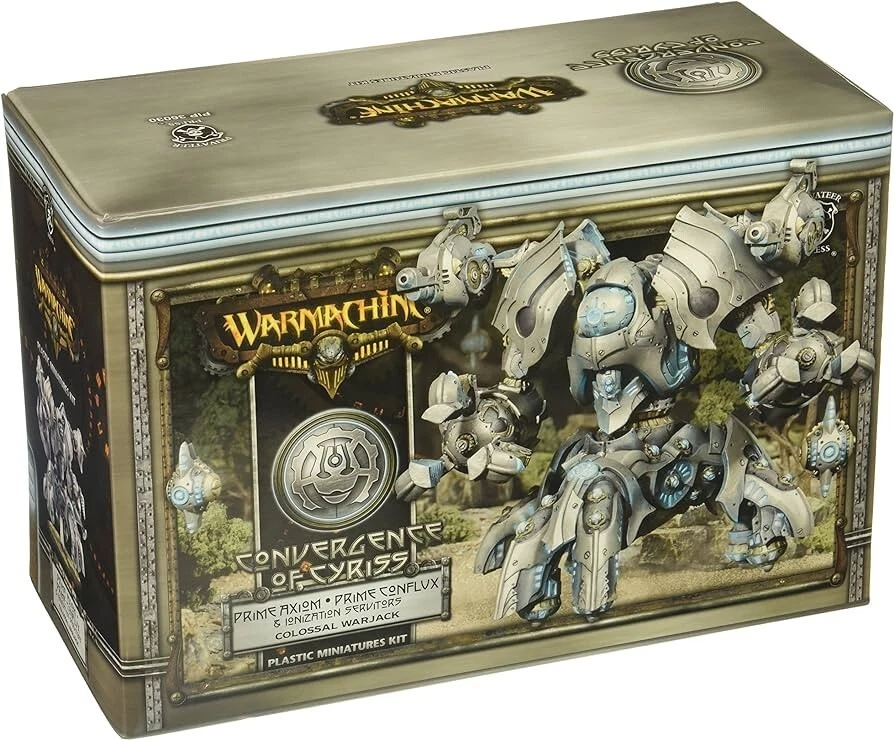 Warmachine Convergence of Cyriss Prime Axiom Prime & Conflux Colossal Warjack - Image 1 of 1