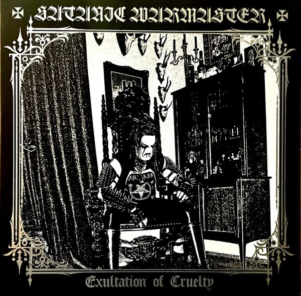 Satanic Warmaster ‎- Exultation Of Cruelty LP Black Vinyl NEW RECORD Black Metal - Image 1 of 1