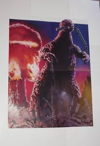 Godzilla Poster # 1 Original Movie Promotional Art! Cozzilla King of Monsters - Picture 1 of 4
