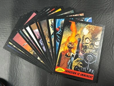 MARS ATTACKS! HERITAGE (Topps/2012) Complete "NEW UNIVERSE" Chase Card Set of 15 - Image 1 of 2