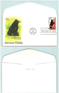 S01-3411, WILDLIFE, BLACK BEAR, ARTCRAFT FDC - Picture 1 of 1