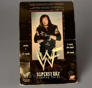 Vintage 1998 WWF Superstarz Wrestling Trading Cards Comic Bilder Box Display Lot - Bild 1 von 12