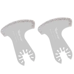 2PCS Oscillating Saw Blades Diamond Segment Swing Grit Grout Removal Multi Tool - Picture 1 of 9