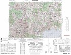 El Salvador Army Military Topographic Map - San Salvador
