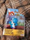 NEUF Minifigurine Mario BLUE CLAIR YOSHI Jakks Pacific 40994 World of Nintendo 2.5"
