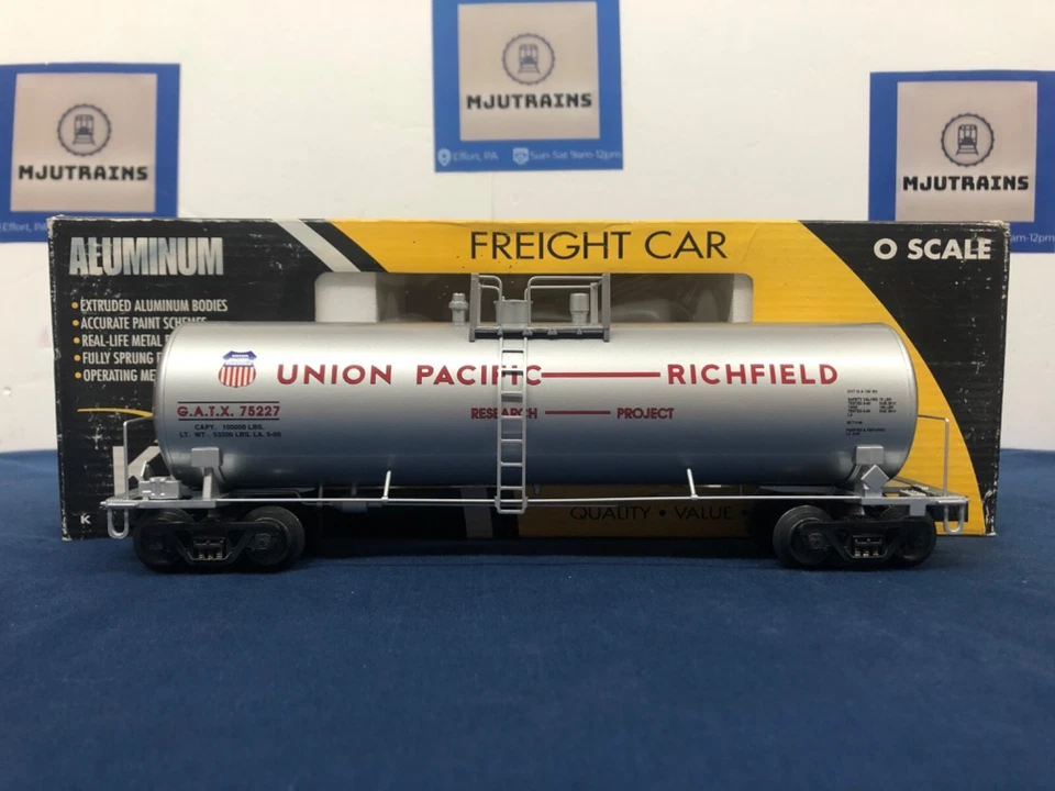 K-Line Aluminum K6333-2111 Union Pacific Research Project Tank Car