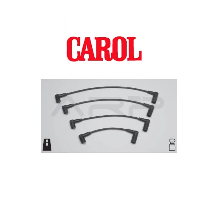 KIT CAVI ACCENSIONE CANDELA FIAT CINQUECENTO - PANDA CAROL PER 46448661 Foto 1 de 1