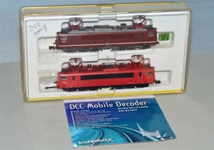 N Scale Trix 12506 Double Traction BR 155 DR EP. V Elec. Locomotive 2-Piece Set - Picture 1 of 8