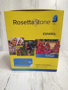 Rosetta Stone Spanish (Latin America) Level 1-5 Set With Headphones - Picture 1 of 24