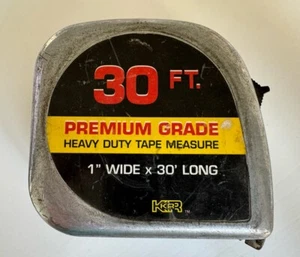 Cinta métrica KR 30' x 1" grado premium resistente con marcas SAE - Imagen 1 de 8