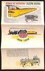 Union Pacific RR 1869-1948 "Progress In Power" Engine Evolution Folded Brochure