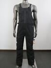 Mens The North Face Ceptor Dryvent Waterproof Shell Ski Bibs Pants - Black White