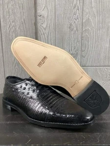 Stacy Adams Men’s Black Rodano Dress Shoes NIB Size 9 Medium - Picture 1 of 11