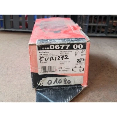 Opel Movano - Renault Master Trafic - Plaquette Frein AV idem FVR1292 FERODO - Photo 1/2