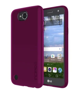 INCIPIO NGP Pure Clear Flexible Impact Resistant Case for LG X Power 2 - Plum - Photo 1 sur 5