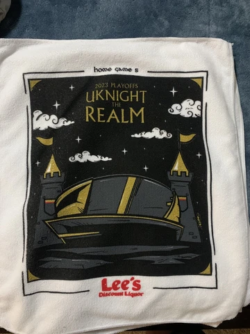 VEGAS GOLDEN KNIGHTS RALLY TOWEL VERSUS EDMONTON OILERS 5/6/23 Cover