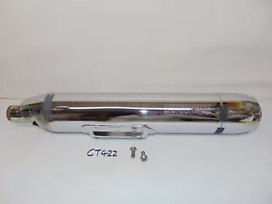 Yamaha Exhaust System Noise Emission Control Muffler 5S7 5S70942 Chrome + Bolts - Bild 1 von 4