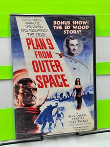 PLAN 9 FROM OUTER SPACE BELA LUGOSI VAMPIRA LYLE TALBOT BRAND NEW ED WOOD DVD - Picture 1 of 4