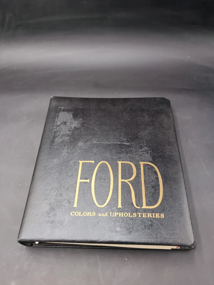 Ford Galaxy XL 1963 Fairlane Thunderbird color tapicería distribuidor álbum libro  Foto 1 de 4