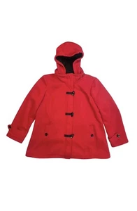 Apt 9 Mantel Damen 1X Kapuze, rot, Winter Freizeit Parka Mantel, Neu mit Etikett Einzelhandel $ 130 - Bild 1 von 6
