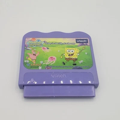 VTech V. Smile Spongebob Squarepants A Day in the Life of a Sponge Smartridge - Image 1 of 2