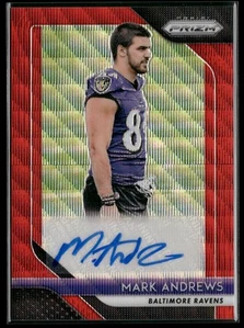 2018 Panini Prizm #RA-MAN Mark Andrews Rookie Autographs Prizm Red Wave #/199 - Bild 1 von 2