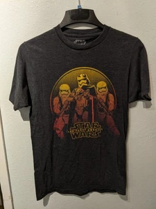 Camiseta Star Wars El Despertar de la Fuerza Motor Loco Talla Pequeña Storm Troopers - Imagen 1 de 5