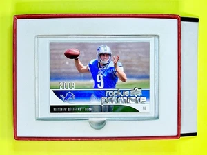 2009 Upper Deck Matthew Stafford ROOKIE PREMIERE SP - Lions / Rams - Picture 1 of 5
