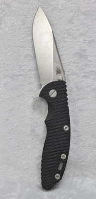 Rick Hinderer XM-18 Punto de Caída 3.5" CPM20CV Hoja Acero G10/Mango de Titanio Foto 1 de 4