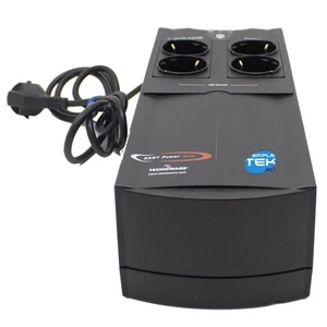 Ups Tecnoware Uninterruptible Power Supply 450VA 4 Sockets Monitor Desktop Strip - Afbeelding 1 van 8