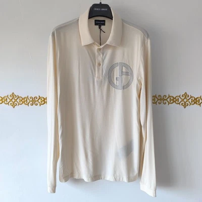 Nuevo con etiquetas Polo Giorgio Armani Manga Larga Talla 46 48 Foto 1 de 4