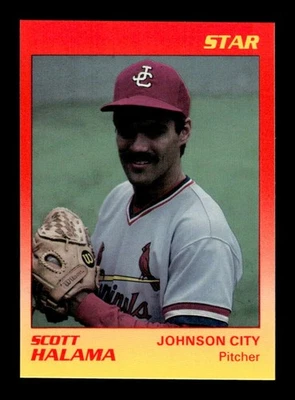 1989 Star Johnson City Cardinals #14 Scott Halama NM Near Mint BXCP08 - Image 1 of 2