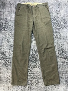 Carbon2Cobalt Sepia Chinohose Herren 33 x 31 vorne flach khaki 5 Taschen Köper - Bild 1 von 19