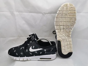 Nike SB Janoski Max Sneaker EU 44 US 10 Geoff McFetridge schwarz-weiß 807497-010 - Bild 1 von 14