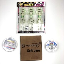 UPC 035926000070 product image for Assorted Fishing Tackle and Fishing Line Tackle 2 Fishing line and 2 Lures New | upcitemdb.com