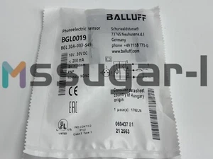 New In Box BALLUFF BGL 30A-003-S49 BGL0019 Photoelectric Sensor - Picture 1 of 8