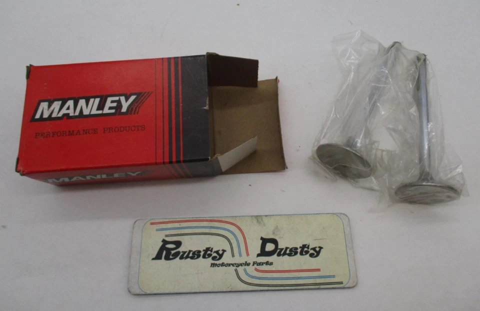 Set of 2 Harley Davidson NOS Manley Nempco Exhaust Valves 21322 - Image 1 of 3