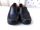 TIMBERLAND Dark Brown Black Leather Slip On Non-Marking Dress Shoes Boys Size 10