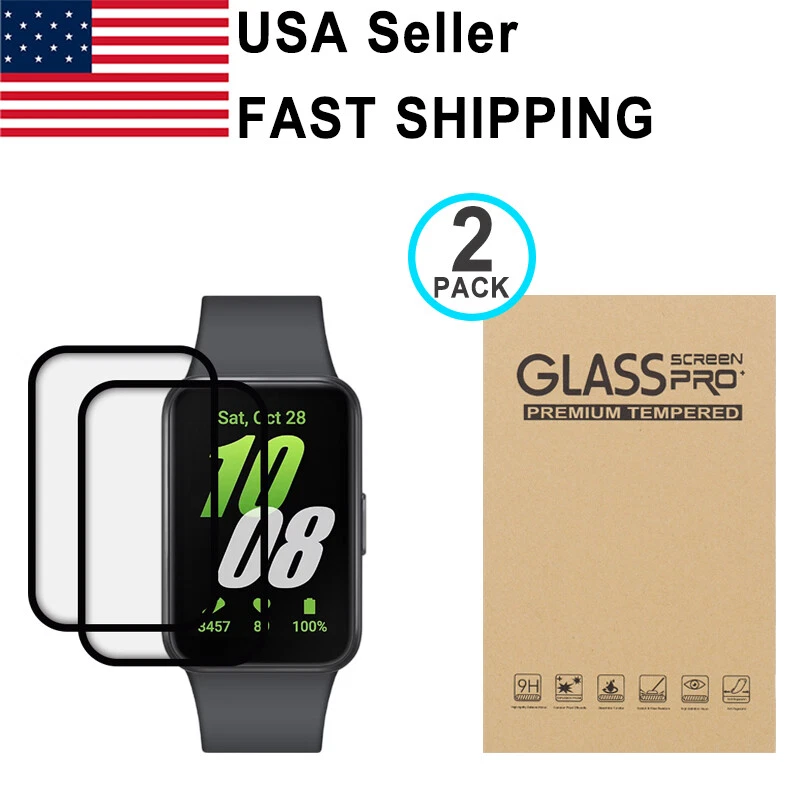 2PCS PMMA 3D Curved Soft Screen Protector For Samsung Galaxy Watch Fit 3 - Image 1 of 1
