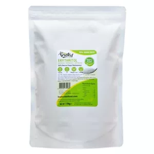 Erythritol 1kg 2kg - ZERO Calorie 100% Natural Sugar Replacement - Picture 1 of 3