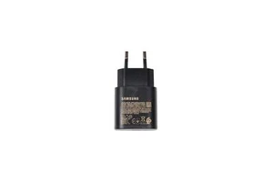 K06A   SAMSUNG	EP-TA800	5/9V	2,77/3A	USB-C   SCHWARZ - Bild 1 von 2