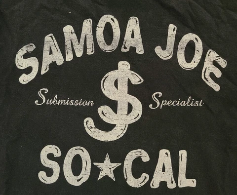 Samoa Joe NXT SoCal Submission Specialist T-Shirt M Medium WWE ROH AEW Cover