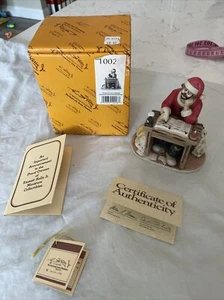EMMETT KELLY JR Porcelan Figurine Flambro 9950 SPIRIT OF CHRISTMAS IV - Picture 1 of 7
