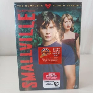Smallville The Complete Fourth Season DVD 4  Tom Welling  Kristin Kreuk - Picture 1 of 2